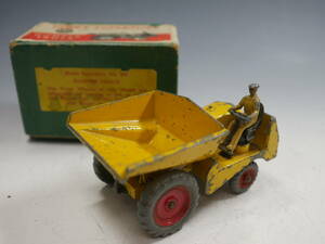 ◆DINKY SUPERTOYS【DUMPER TRUCK】562 ダンプカー 元箱付属 Made in England MECCANO LTD ディンキー 英国製 ヴィンテージ