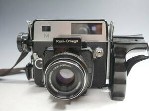 ◆Konica【Koni-Omega M】中判カメラ HEXANON 1:3.5 f=90mm USED品 コニカ
