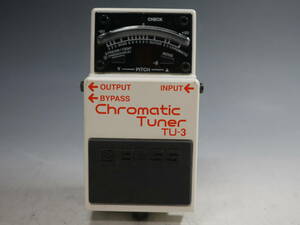 ◆BOSS【TU-3】Chromatic Tuner クロマチックチューナー USED品 ボス 