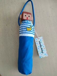  бесплатная доставка не использовался с биркой детский складной зонт 50. одноцветный голубой складной зонт 