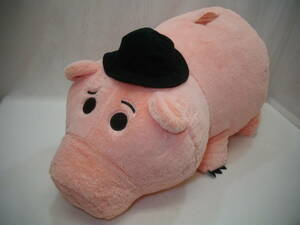  toy * -stroke - Lee super Giga jumbo soft toy dokta-* pork chopver. ham size : approximately 24×55×28cm tag breaking pig .. pig 