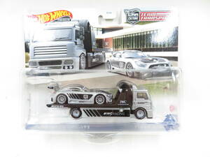 ◆304 HOT WHEELS PREMIUM '16 MERCEDES-AMG GT3 ・ FLEET STREET TEAM TRANSPORT CAR CULTURE