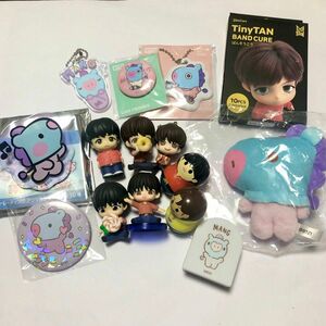 ☆美品☆j-hope MANG まとめ売り BTS BT21 TinyTAN すわらせ隊 フィギュア 缶バッジ クリップ