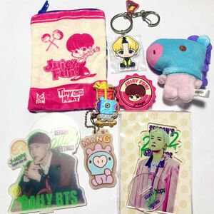 ☆美品☆j-hope MANG まとめ売り BTS BT21 TinyTAN ラバー キーホルダー ポーチ アクリルスタンド