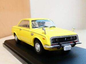 国産名車コレクション 1/43 トヨタ 1600GT 1967 黄色 ③ アシェット 旧車 クラシックカー ミニカー N