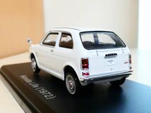 国産名車コレクション 1/43 ホンダ ライフ 1972 白 ③ アシェット 旧車 クラシックカー ミニカー N_画像2