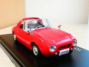 国産名車コレクション 1/43 トヨタ スポーツ 800 1965 赤 ② アシェット 旧車 クラシックカー ミニカー N2