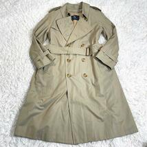 1円◆極美品 バーバリー ロンドン BURBERRY LONDON トレンチコート ロング丈 メガチェック ビジネス メンズ M ライナー ハニーベージュ_画像2