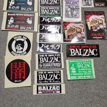 【送料無料】バルザック/BALZAC 旧ステッカー60枚以上、オマケCD・ポスカ付き_画像4