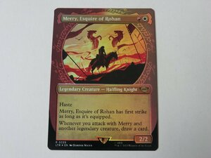 MTG 美品 【ローハン王家の小姓、メリー（ショーケースFOIL）】 （レア） 指輪物語：中つ国の伝承 LTR 英 2枚迄