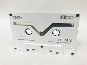 DENON HG-M 60 ハイポジション TIPEⅡ カセットテープ