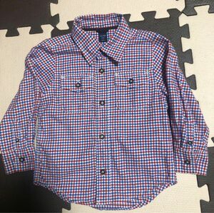 ベビーギャップ　babyGap ワイシャツ　シャツ　ブラウス　95㎝ チェック柄