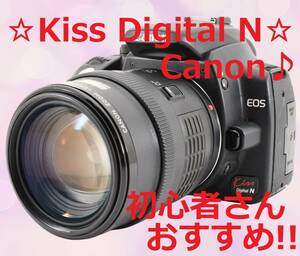 標準～中望遠撮影OK!! Canon キャノン EOS kiss N #6645