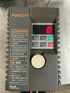 FUJI インバーター FVR-C11 ★ FVR 0.75C11S-2SD ★ 3PH AC200～230V 中古 通電確認済み