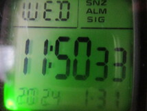 2-7　JR西日本　車掌デジタル腕時計　WEST　平成29年　6765　バックライト点灯OK　稼働品_画像10