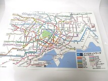 【2-12】東京メトロ 路線図 メトロネットワーク 2018.03 シール_画像1