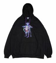 MADARANINGEN×MILKBOY DEVIL HOODIE BLACK 新品未開封 送料無料 DIR EN GRY sukekiyo マダラニンゲン ミルクボーイ_画像2