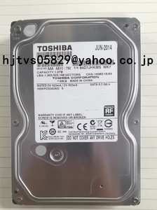 【中古動作品】 東芝 DT01ACA200 2TB S-ATA6Gbps 7200 64MB 3.5 インチ