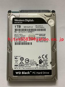 新品 WD HDD 内蔵ハードディスク 2.5インチ 1TB WD Black WD10JPLX 7200rpm 32MB SATA3.0