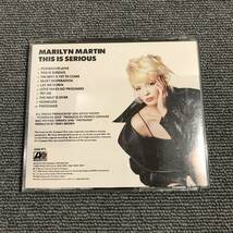 マリリン・マーティン MARILYN MARTIN / シリアス THIS IS SERIOUS■型番:32XD-972■■AZ-4527_画像2