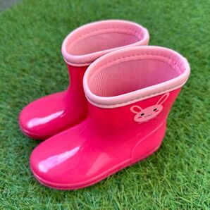 《状態確認用》靴のヒラキ ヒラキ 長靴 レインブーツ 子供用長靴 雨靴 キッズ 女の子 15cm
