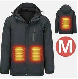  electric heated jacket heating jacket cup ru heating clothes USB supply of electricity electric heating wear ... heater heater built-in long sleeve 3 step temperature adjustment with function 