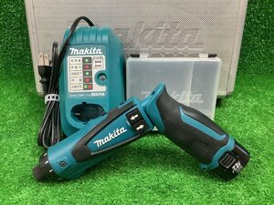 中古品 makita マキタ 7.2V 1.0Ah 充電式 ペンドライバドリル DF010DS バッテリー1個 充電器付