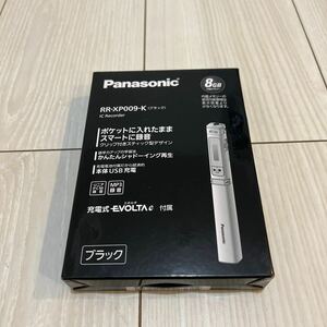 【未使用】Panasonic ICレコーダー RR-XP009-K ブラック パナソニック ボイスレコーダー 