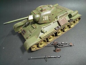 T34/76 1943年型 「チャリヤビンスク」 ( タミヤ 1/35)