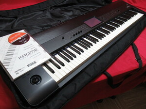 KORG コルグ KROME-88 88鍵 デジタル シンセサイザー 電子ピアノ キーボード 楽器 ジャンク品 管理6Y0102A-G01