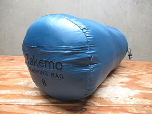 Takemo タケモ スリーピングバッグ 8 シュラフ 寝袋 管理5Y0106N-C03