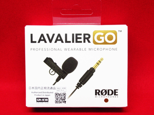 新品未開封品 RODE Microphones ロードマイクロフォンズ Lavalier GO ラベリアマイク 日本国内正規流通品 管理6B0110F-YP