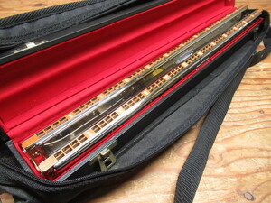 M-HOHNER ホーナー 48コード ハーモニカ M26701 ハードケース付き 記名あり 管理6Y0114A-G02