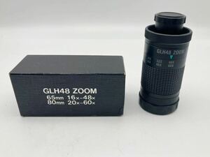 【1円〜】Vixen ビクセン GLH48 ZOOM フィールドスコープ用 Zoom 65mm 16x-48x 80mm 20x-60x ズーム式 接眼レンズ