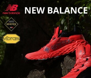 新品★NEW BALANCE MTHIERX5 GORE-TEX RED FRESH FOAM HIERRO ニューバランス ゴアテックス トレイルランニング スニーカー 26cm 28cm 