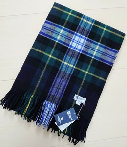 新品★JOHNSTONS OF ELGIN ジョンストンズ カシミヤ 大判 マフラー ストール ドレスゴードン