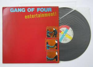 名盤♪希少★ GANG OF FOUR 『entertainment!』 ギャング・オブ・フォー エンターテイメント! 国内盤 LP レコード