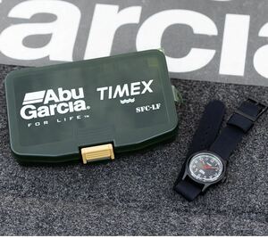 TIMEX×ABU GARCIA CAMPER タイメックス　キャンパー　新品　限定コラボアイテム　アブガルシア　釣り　アウトドア　キャンプ