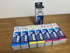 EPSON エプソン 純正インクボトル ヤドカリ+ハリネズミ 未使用 4色組8本セット