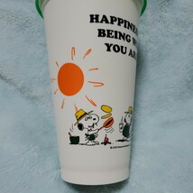 【新品・複数可】スターバックス　スヌーピー　リユーザブルカップ　オフホワイト PEANUTS Snoopy Brothers 473ml　スタバ_画像2