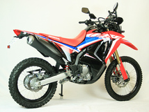 新品('21～'23) CRF250L / CRF250 RALLY (MD47) (8BK-MD47適合追加)フェンダーレス BK Ver._画像2