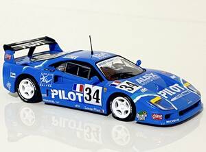 100円〜 1/43 Ferrari F40 Competizione #34 Pilot Aldix Racing Le Mans 24h 1995 ◆ フェラーリ - アシェット