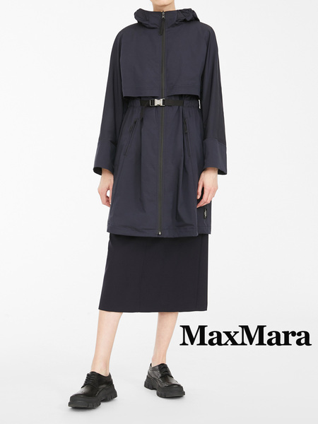 新品66%OFF　マックスマーラ　Max Mara　キモノスリーブブルゾン　ネイビー　36サイズ　【送料無料】