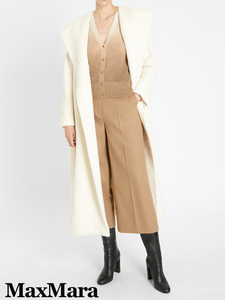  new goods 65%OFF Max Mara Max Mara wide cropped pants Camel 38 size [ free shipping ]