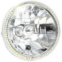 汎用 丸型 丸灯 7インチ SMD LED ホワイト イカリング フロント ヘッドライト ジムニー SJ30 JA11 JB31 JA12 JA22 シエラ 台湾製_画像3