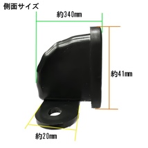 汎用 ナンバー灯 12 LED ライセンス ランプ 1個 白 ナンバー 移設 ジムニー SJ30 系 JB23 JA11 JA12 JA22 JA71 インナー メッキ クローム_画像4