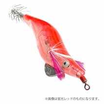 エギ 蛍光4色 自動点滅 光る 2.5号 LED ライト 照明 集魚灯 浮き スッテ ドロッパー コウイカ イカ タコ 釣り ルアー 12.5g 10cm 4個_画像8