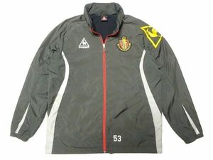 ★名古屋グランパスエイト★#53ウインドブレーカージャケットO/ジャージGR品番ルコックLecoqシャツユニフォーム支給品実使用grampus