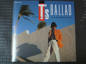 角松敏生 ベスト「T'S BALLAD」CD シティーポップ