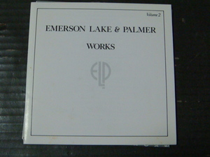 EMERSON LAKE & PALMER/エマーソン・レイク＆パーマー「WORKS/作品第二番」国内盤 EL&P CD